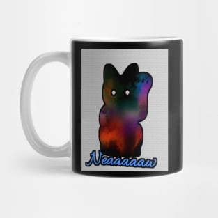 Cat with neaww text Mug